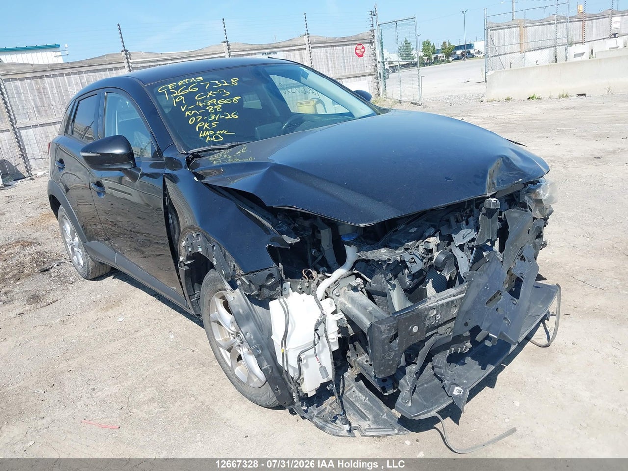 JM1DKDC73K1439668 · 2019 MAZDA CX-3 TOURING
