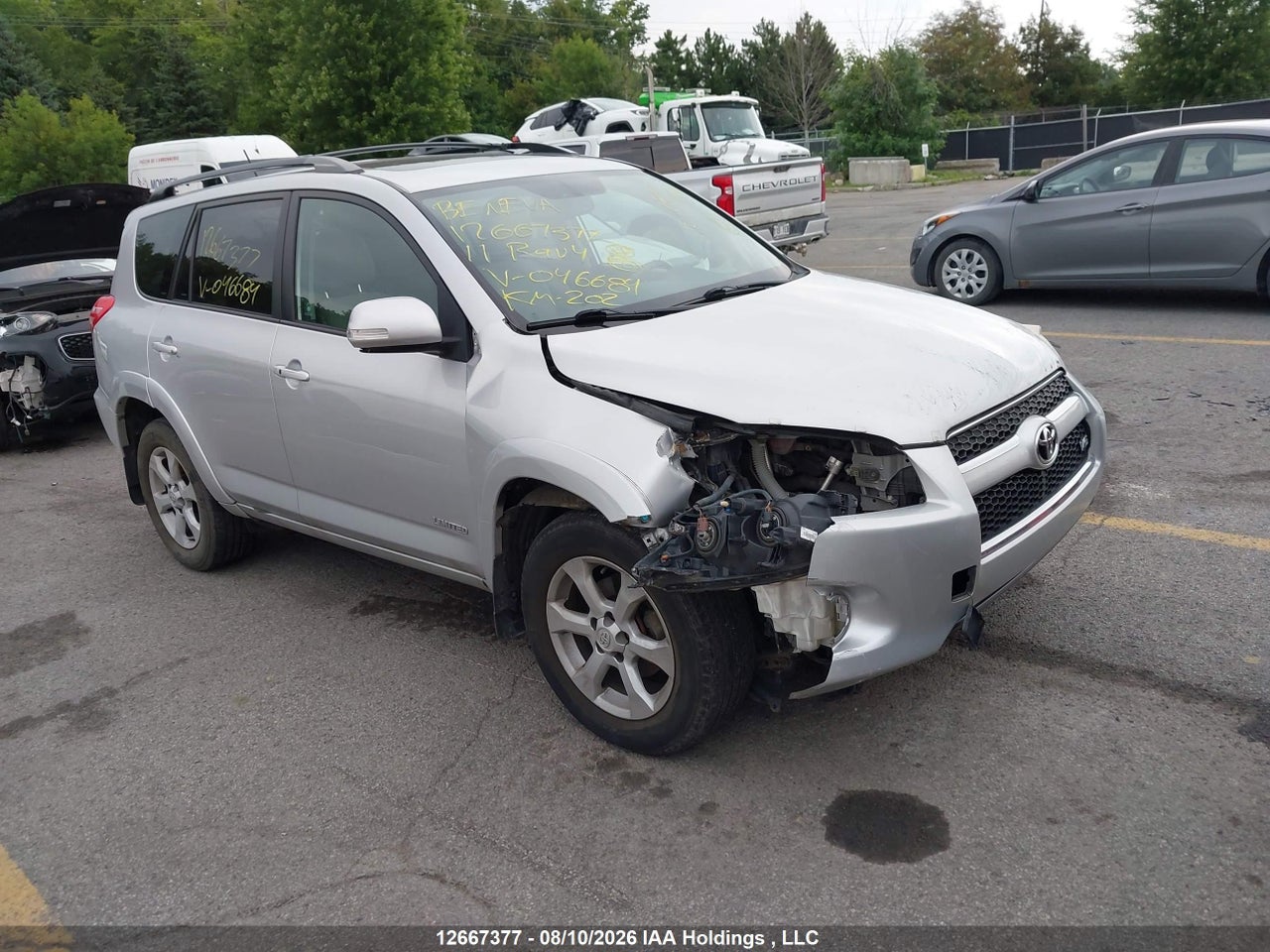 2T3DK4DVXBW046684 · 2011 TOYOTA RAV4 LIMITED V6