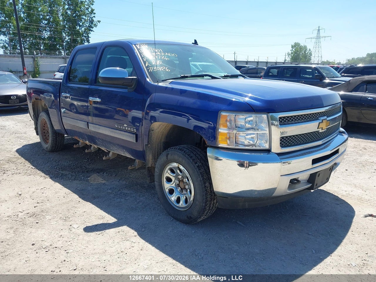 3GCPKREAXDG339736 · 2013 CHEVROLET SILVERADO 1500