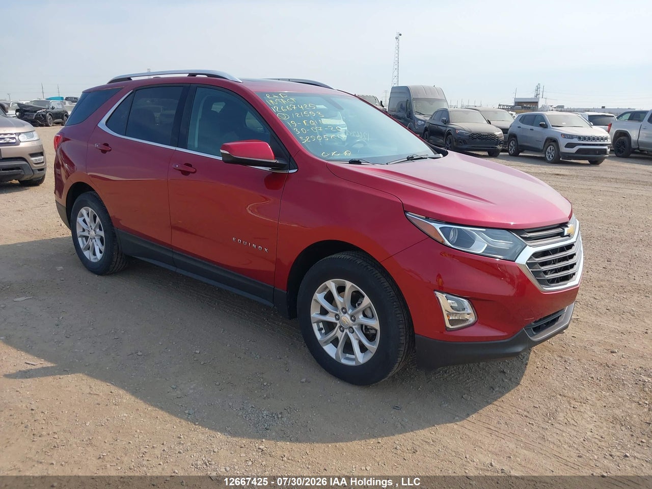2GNAXUEV2K6121593 · 2019 CHEVROLET EQUINOX LT