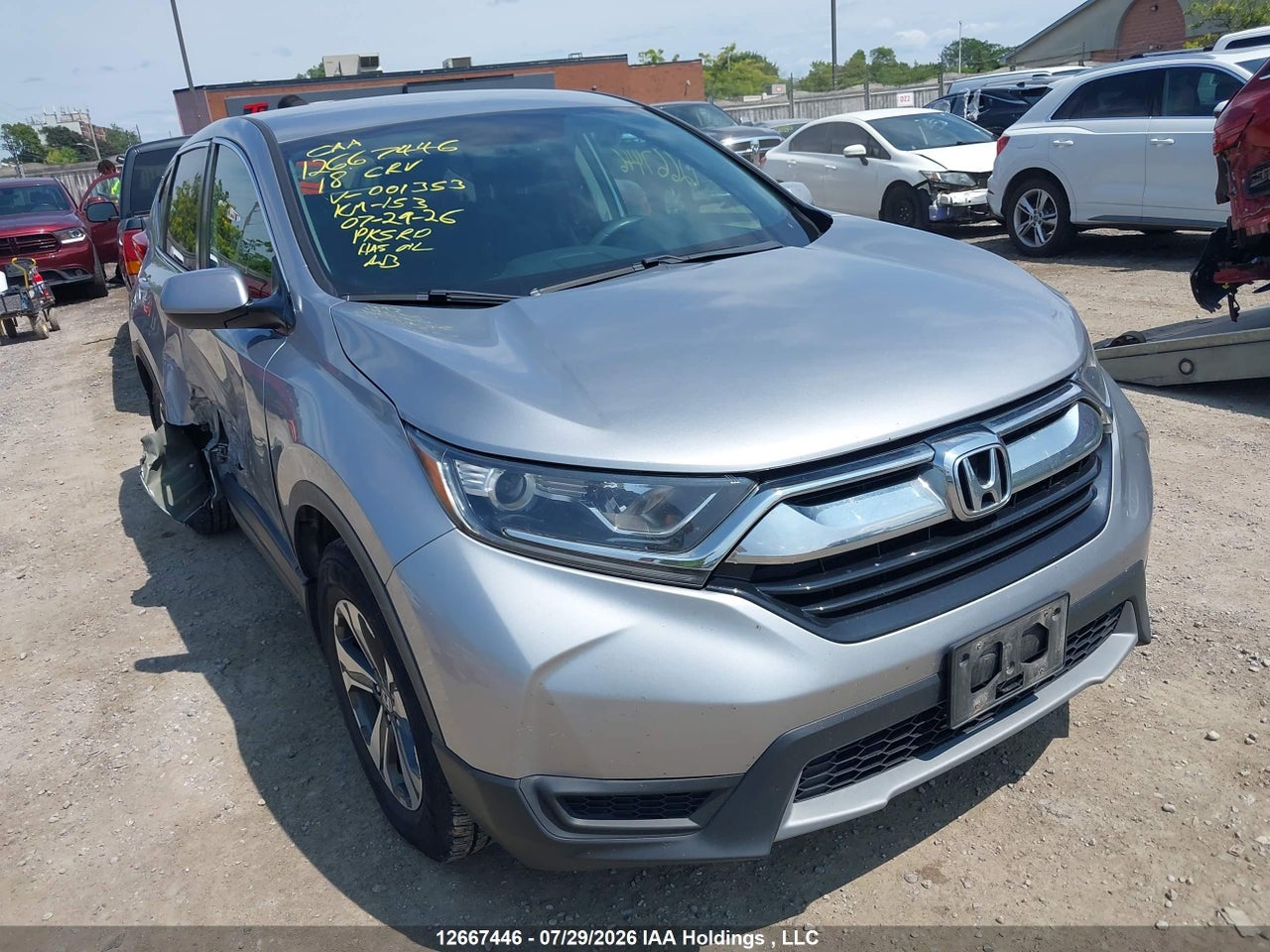 2HKRW1H35JH001353 · 2018 HONDA CR-V LX