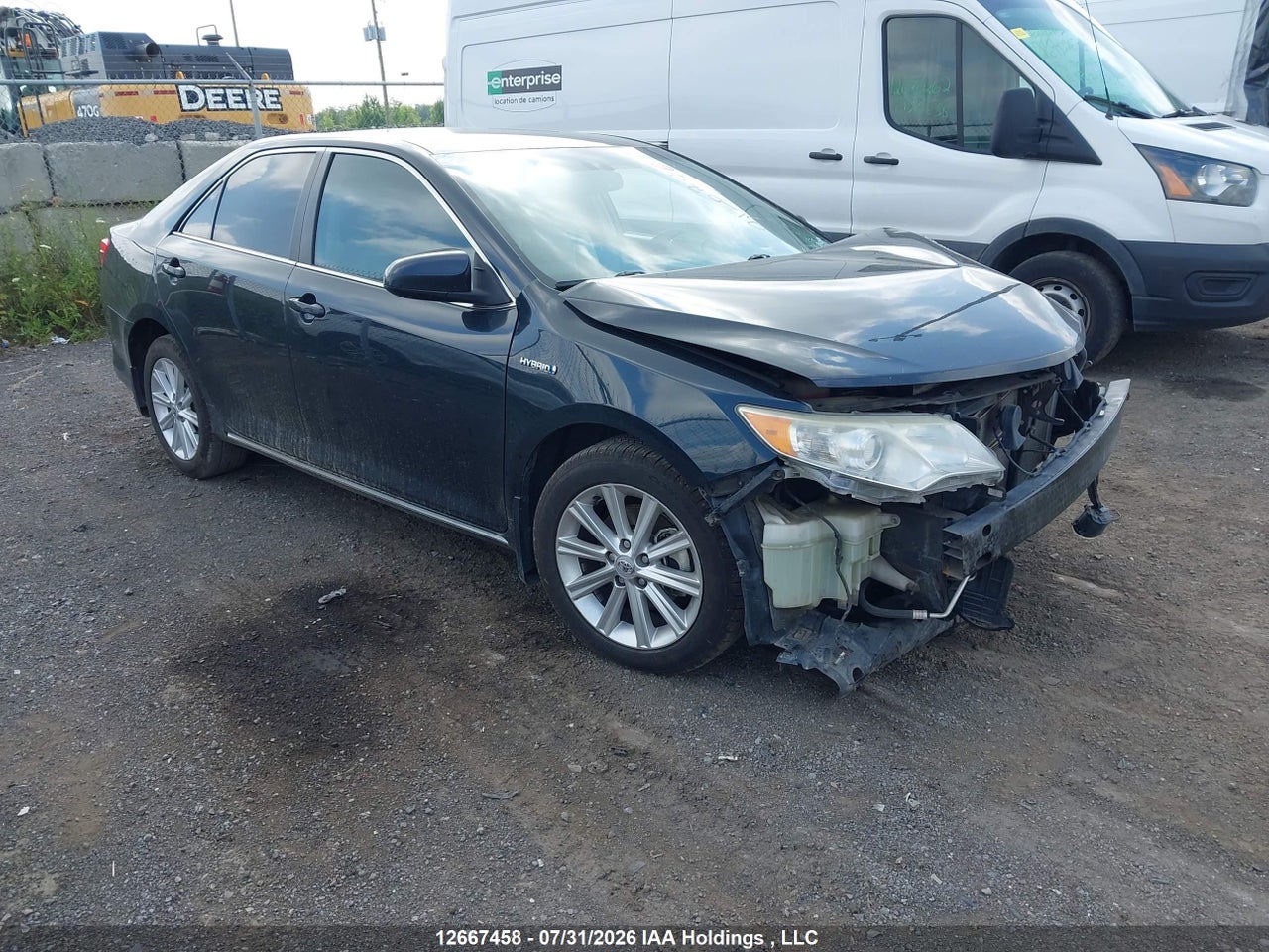 4T1BD1FK4DU071191 · 2013 TOYOTA CAMRY HYBRID/LE/XLE