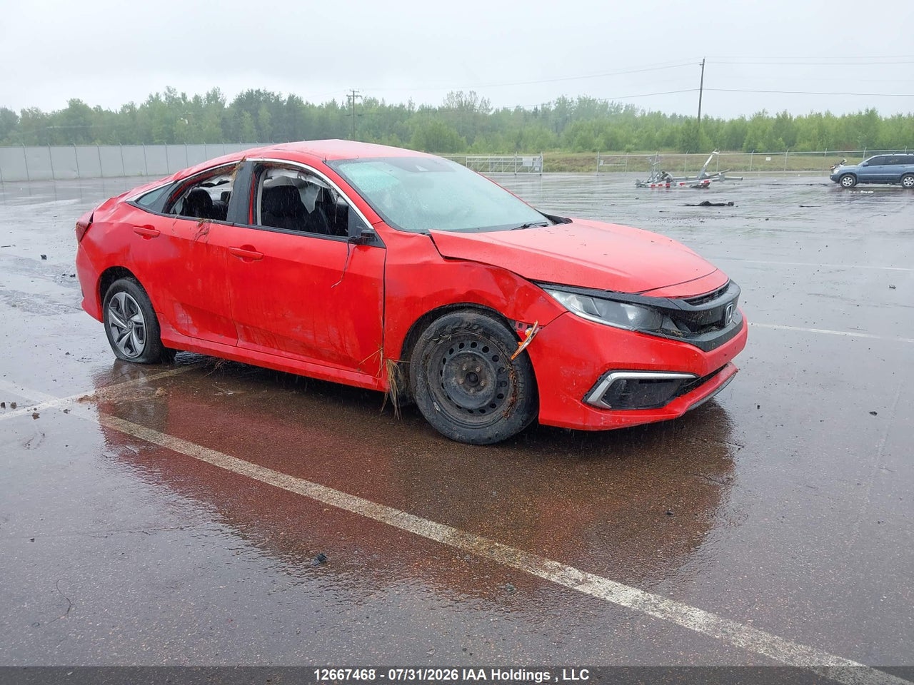 2HGFC2F51KH033993 · 2019 HONDA CIVIC LX