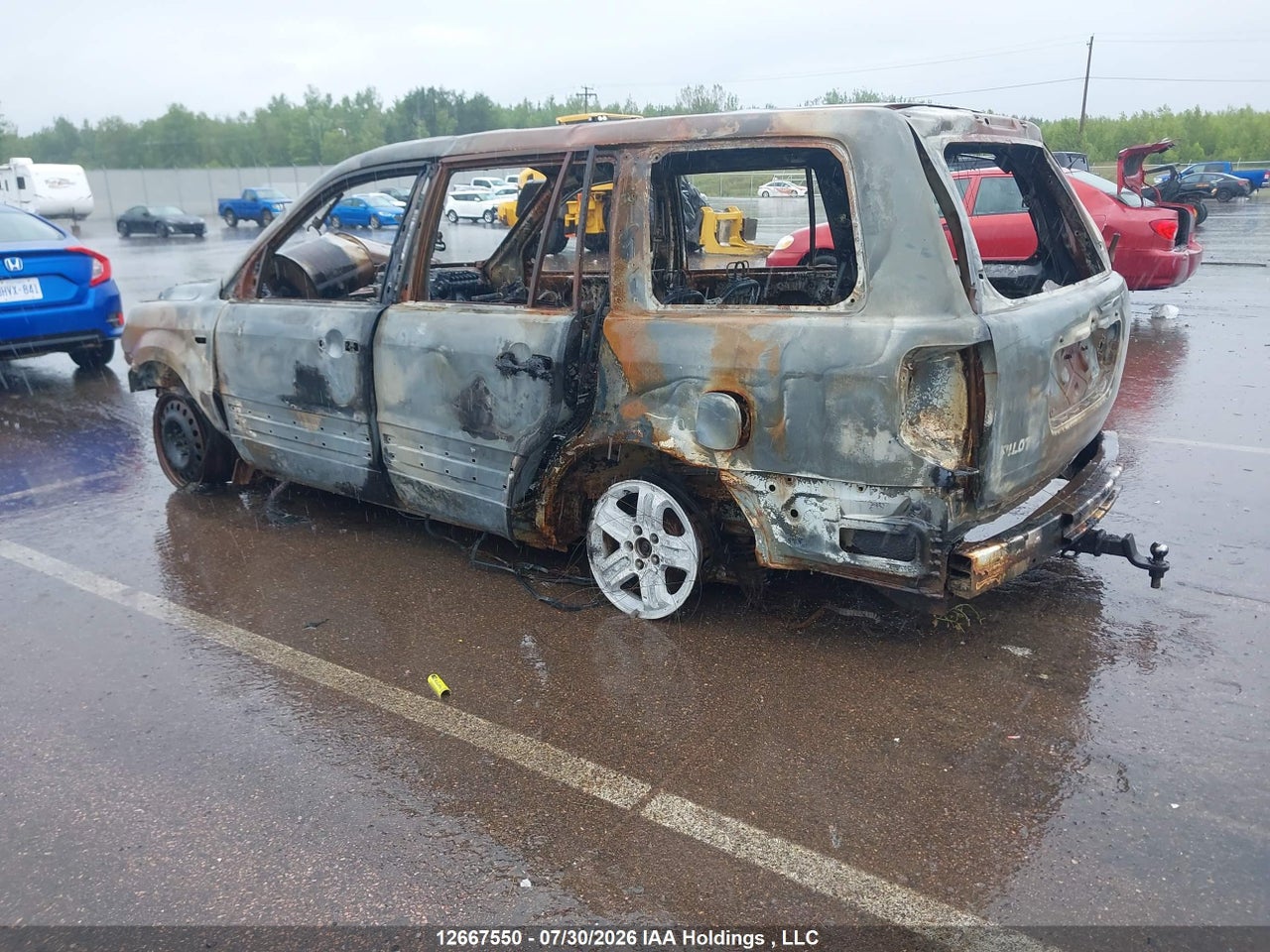 5FNYF28186B039102 · 2006 HONDA PILOT LX · 3/19