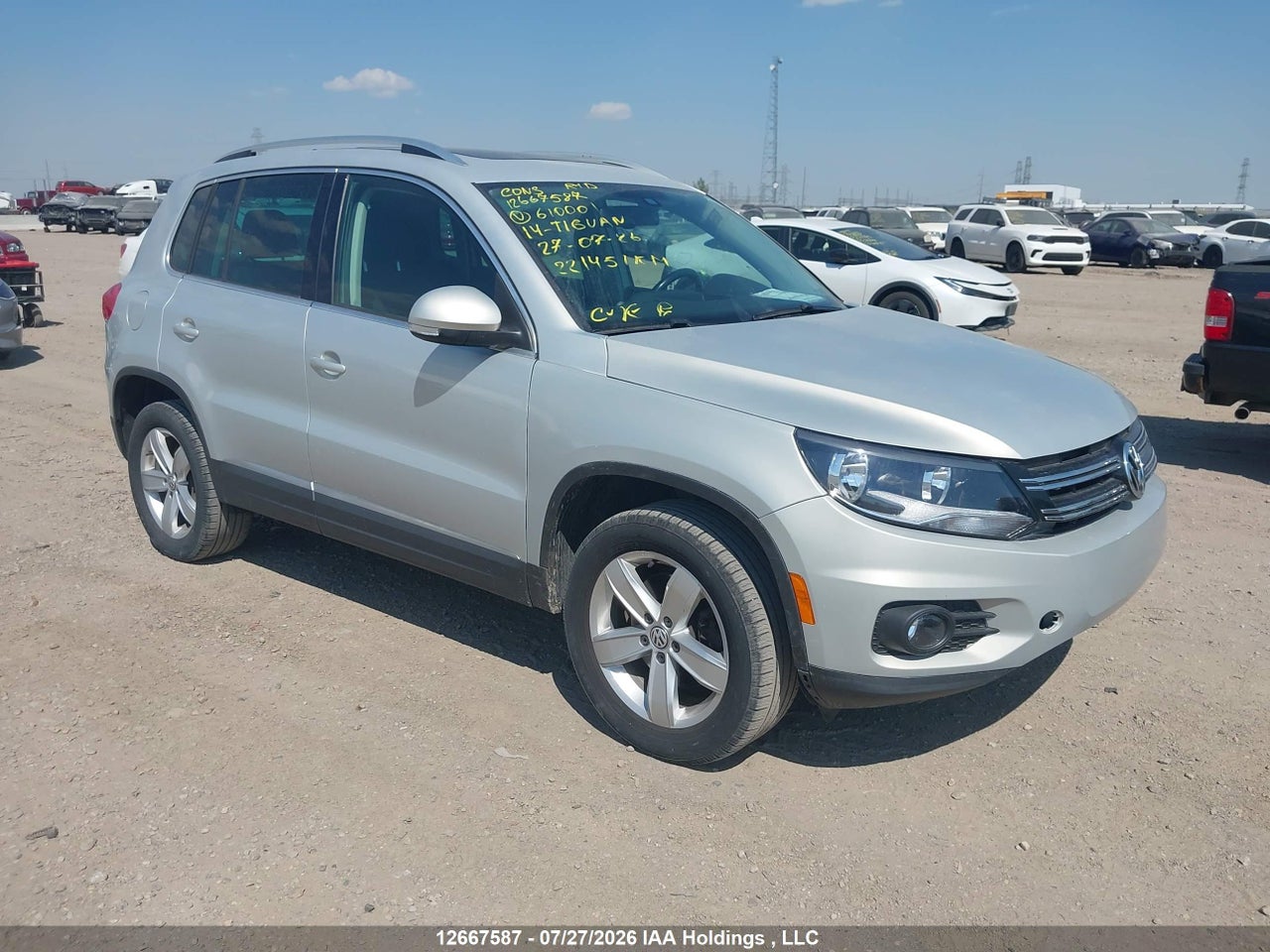 WVGJV3AX0EW610001 · 2014 VOLKSWAGEN TIGUAN S/SE/SEL/R-LINE