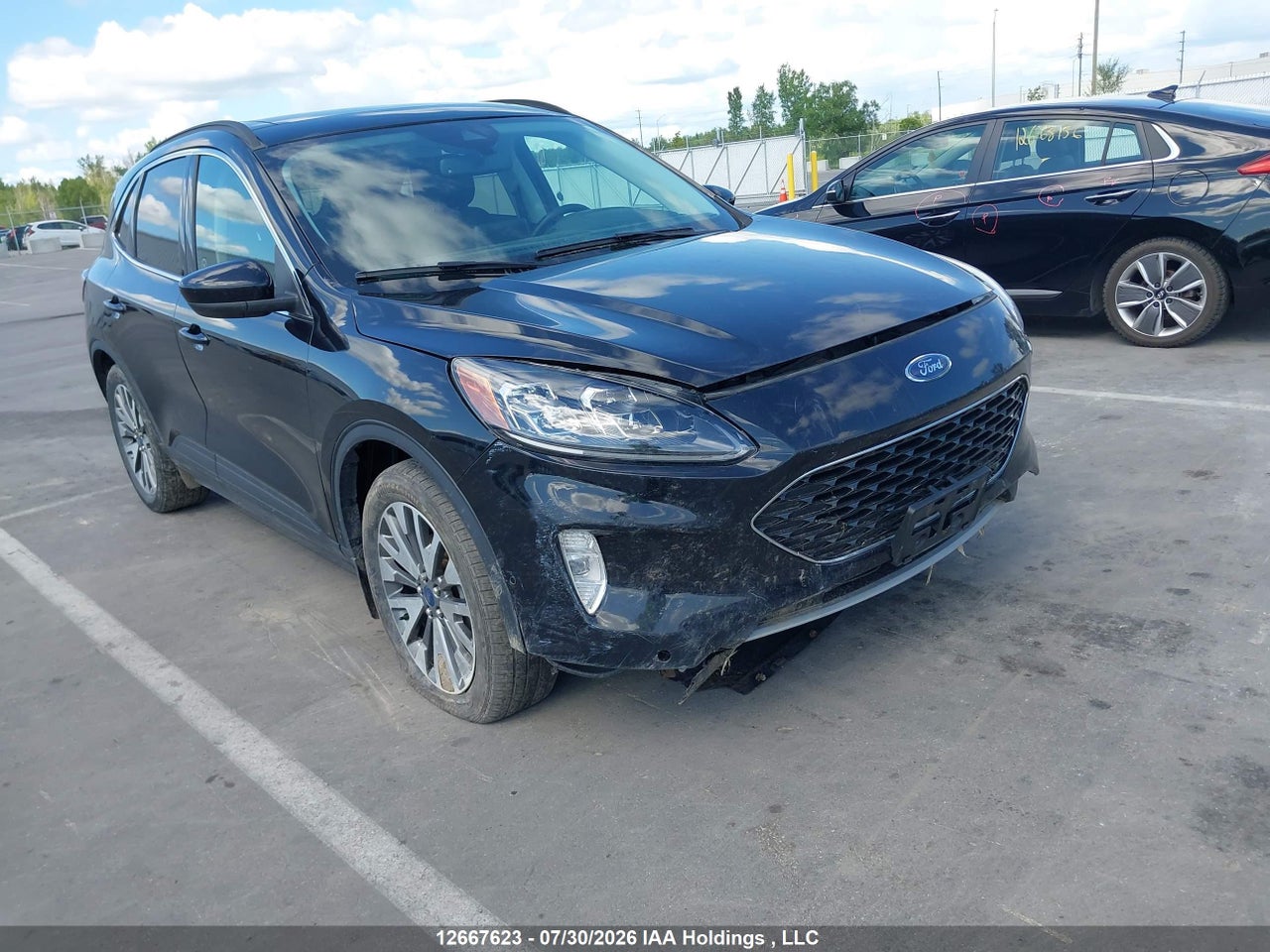 1FMCU9DZ8MUA88126 · 2021 FORD ESCAPE TITANIUM HYBRID