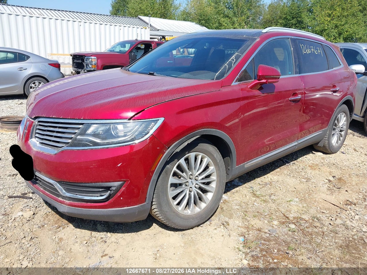 2LMTJ8KR8GBL26884 · 2016 LINCOLN MKX SELECT · 2/24