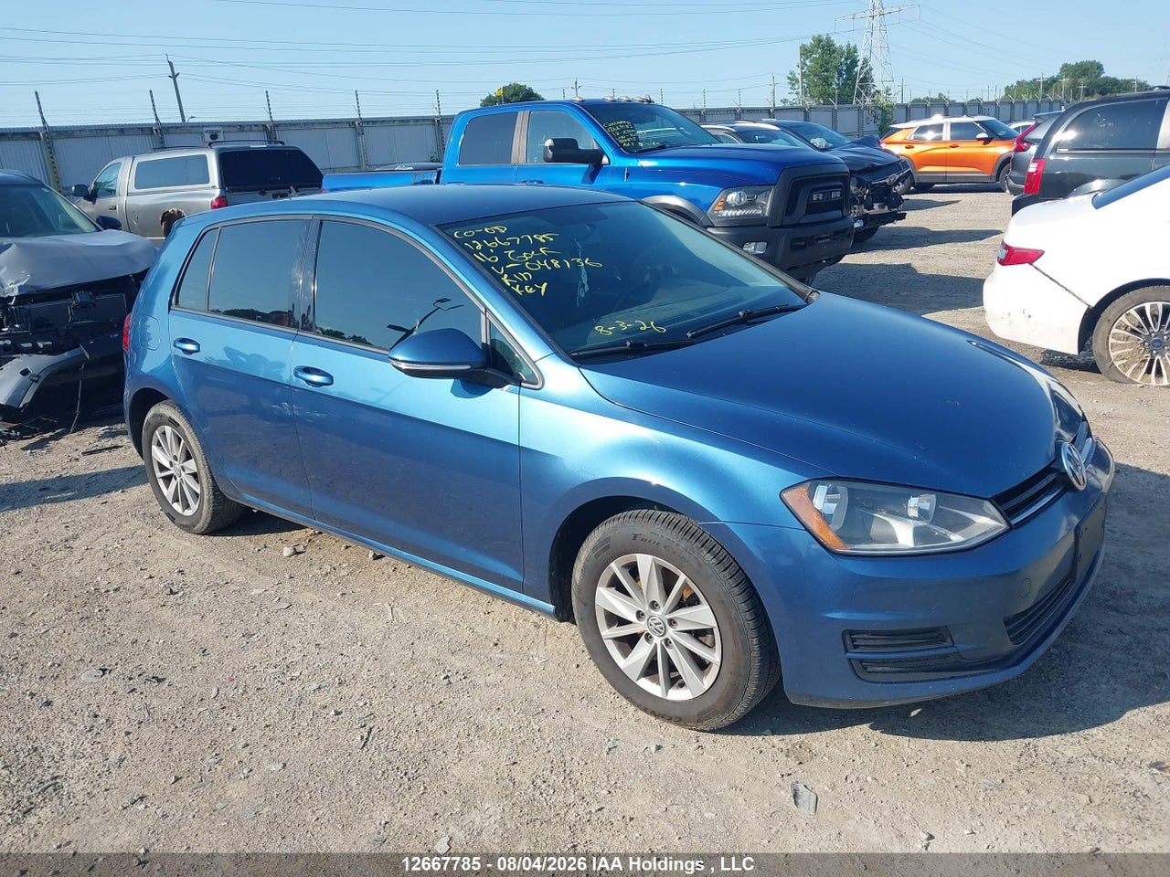 3VW217AU4GM048136 · 2016 VOLKSWAGEN GOLF 1.8 TSI COMFORTLINE/1.8 TSI HIGHLINE/1.8 TSI TRENDLINE