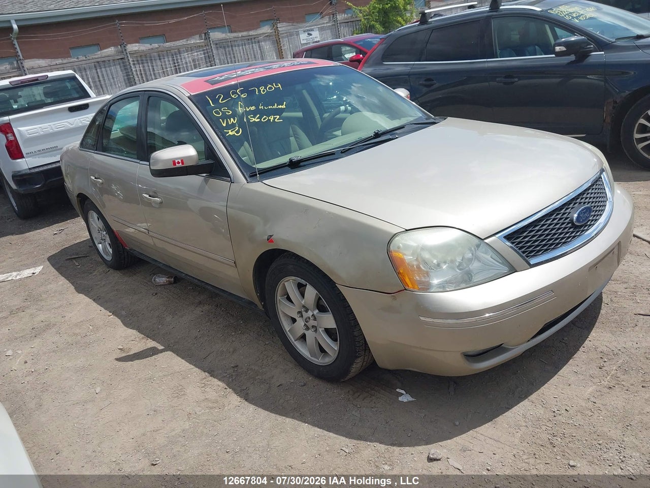 1FAHP24125G156042 · 2005 FORD FIVE HUNDRED SEL
