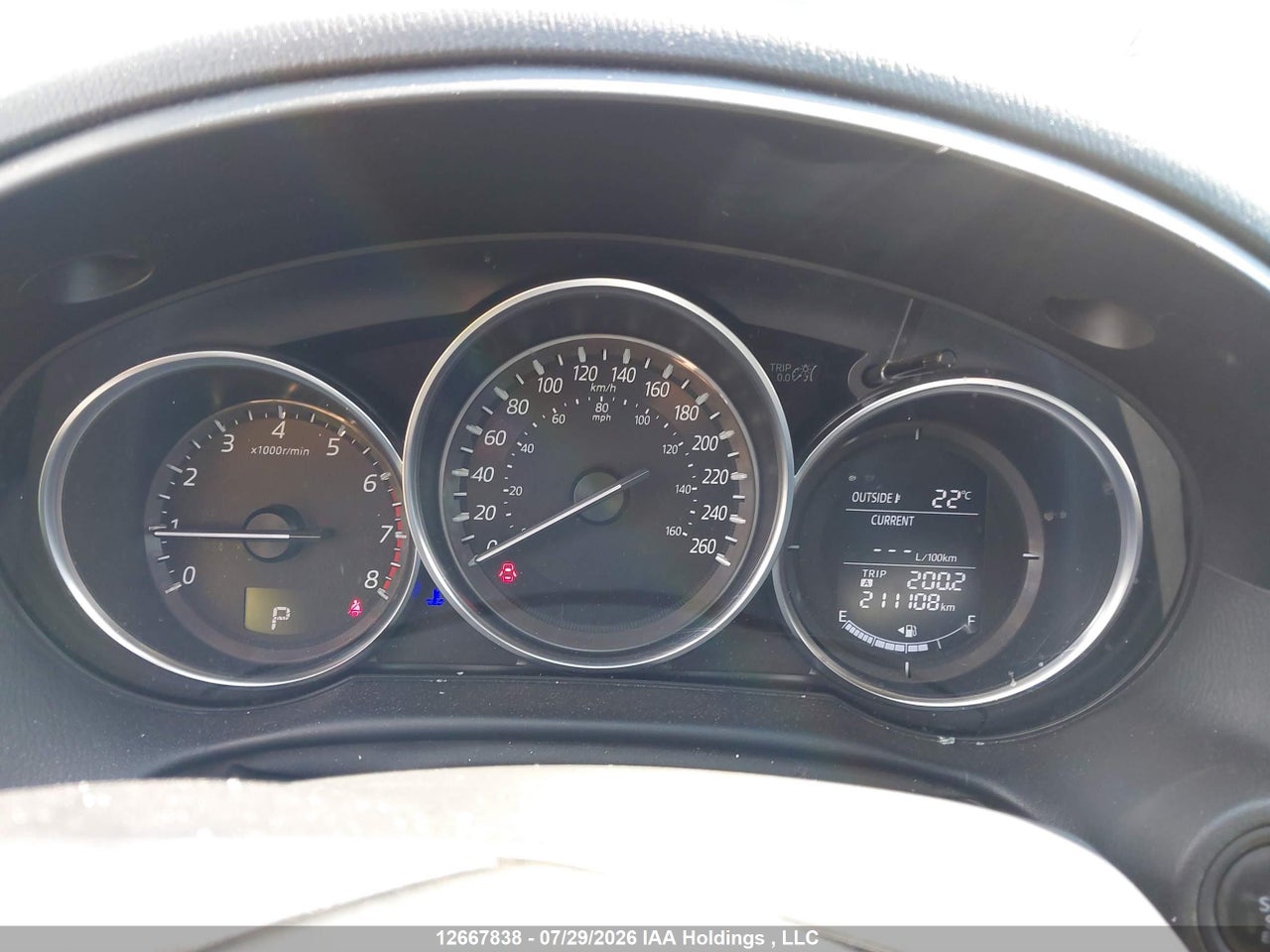 JM3KE4CY8G0648190 · 2016 MAZDA CX-5 TOURING · 7/19