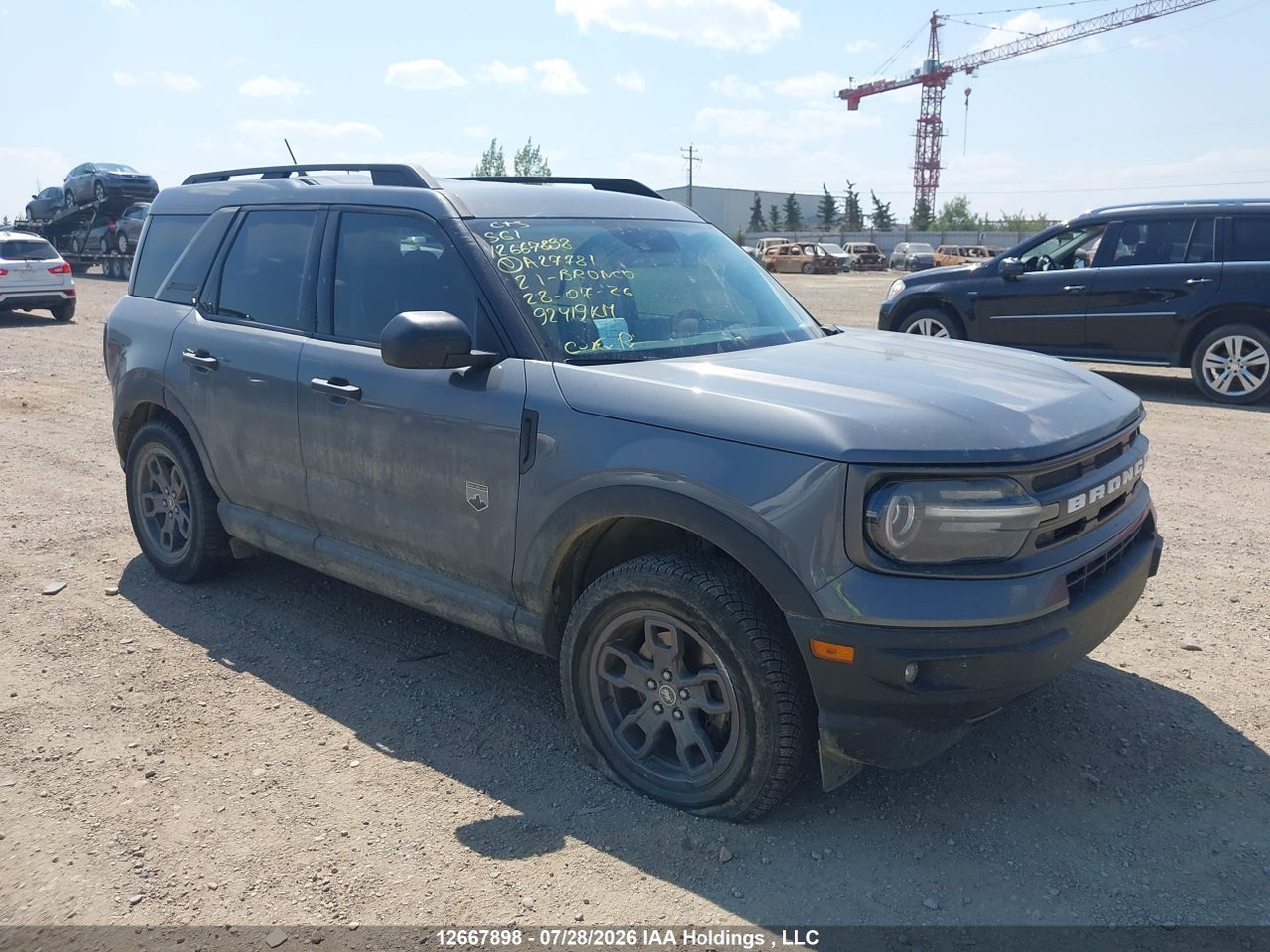 3FMCR9B68MRA27781 · 2021 FORD BRONCO SPORT BIG BEND