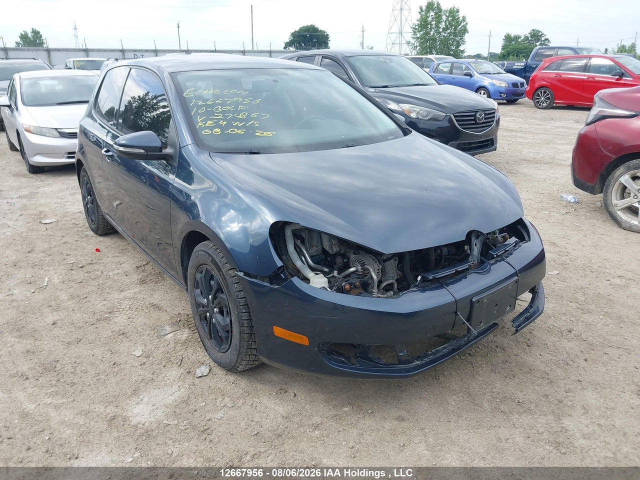 2010 VOLKSWAGEN GOLF