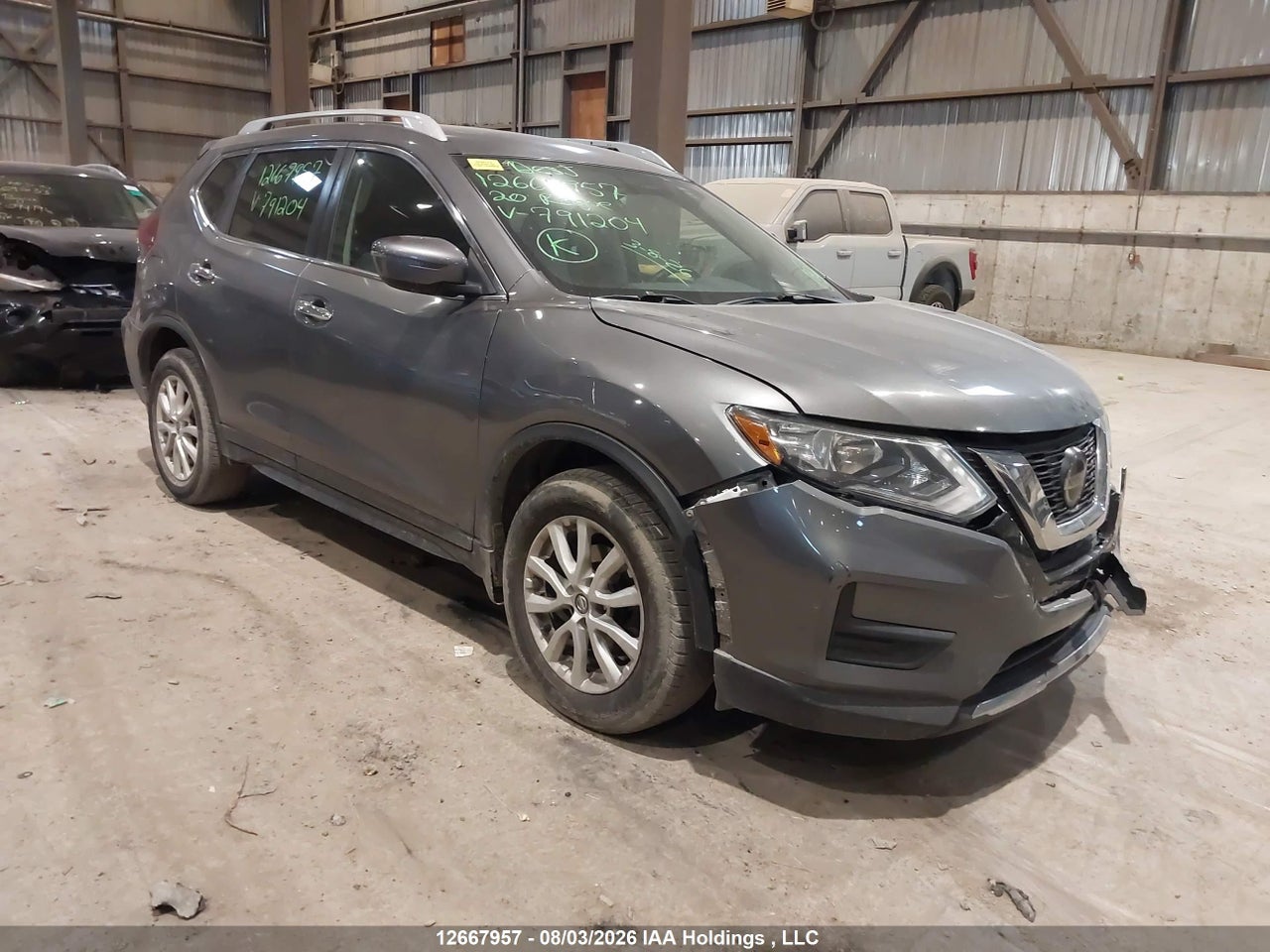 5N1AT2MT9LC791204 · 2020 NISSAN ROGUE S/SL/SV