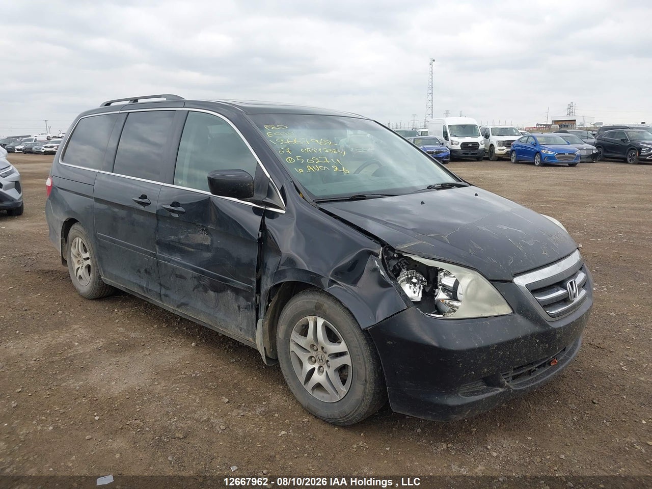 5FNRL38647B502711 · 2007 HONDA ODYSSEY EX-L