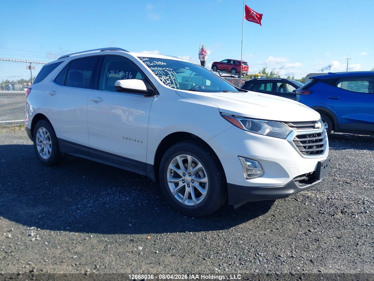 2GNAXUEV7K6111741 · 2019 CHEVROLET EQUINOX 1LT