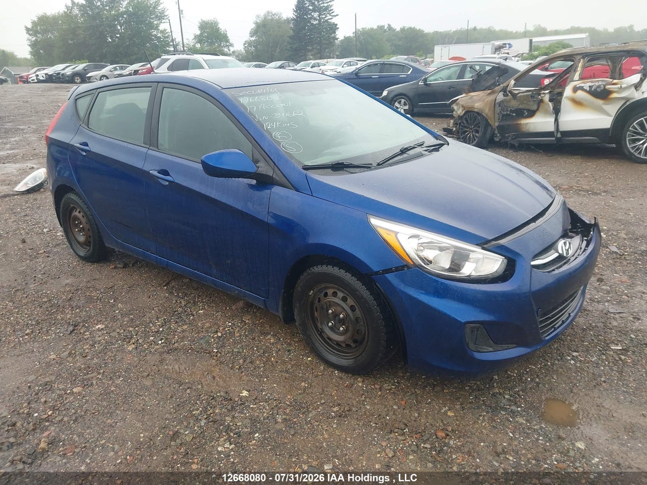 KMHCT5AE1HU341662 · 2017 HYUNDAI ACCENT GL