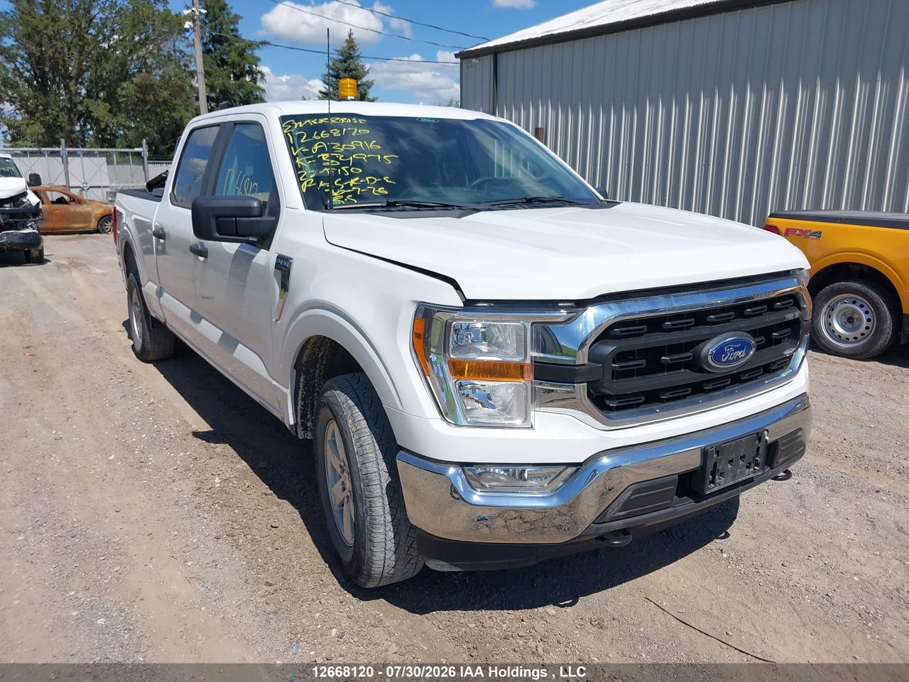 1FTFW1E8XNFA30916 · 2022 FORD F150 SUPERCREW