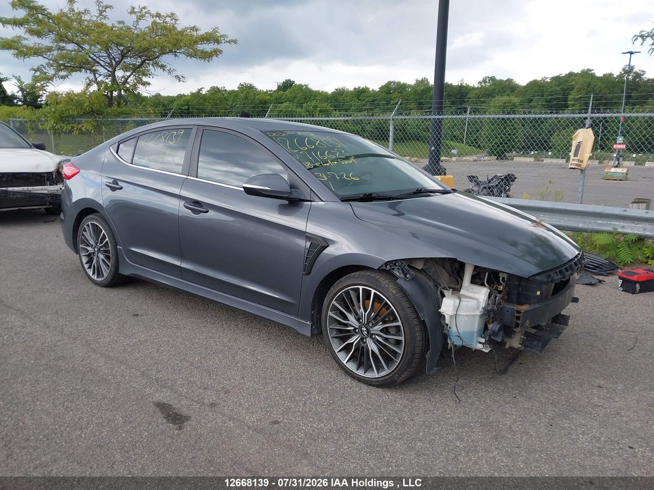 KMHD04LB4JU716623 · 2018 HYUNDAI ELANTRA SPORT