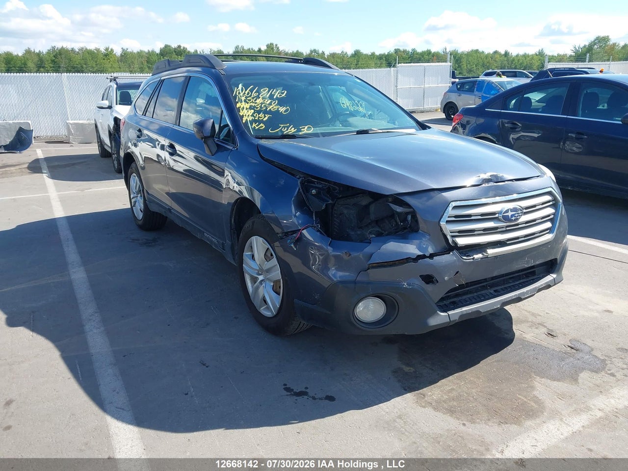 2017 SUBARU OUTBACK