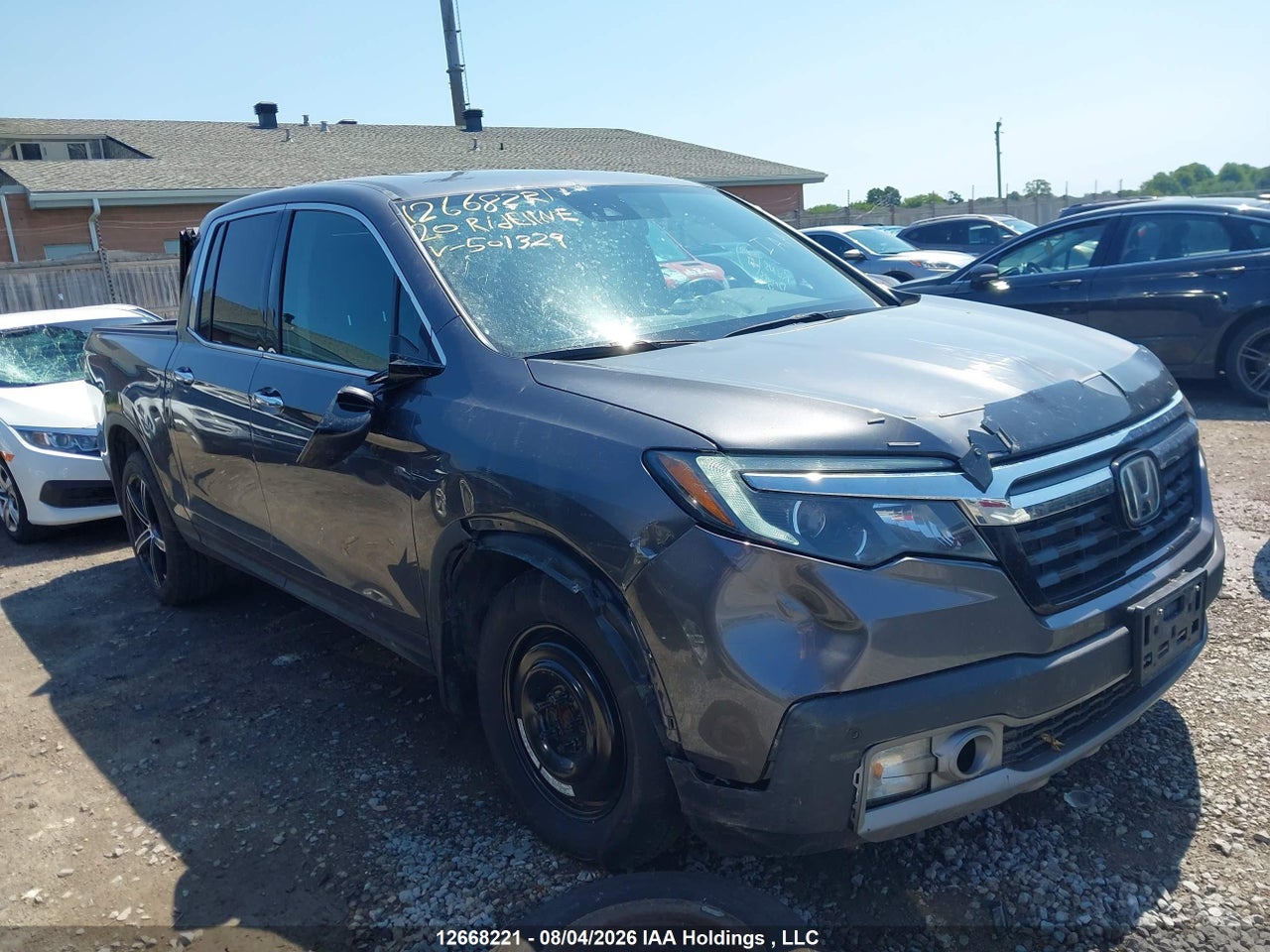 5FPYK3F78LB501329 · 2020 HONDA Ridgeline