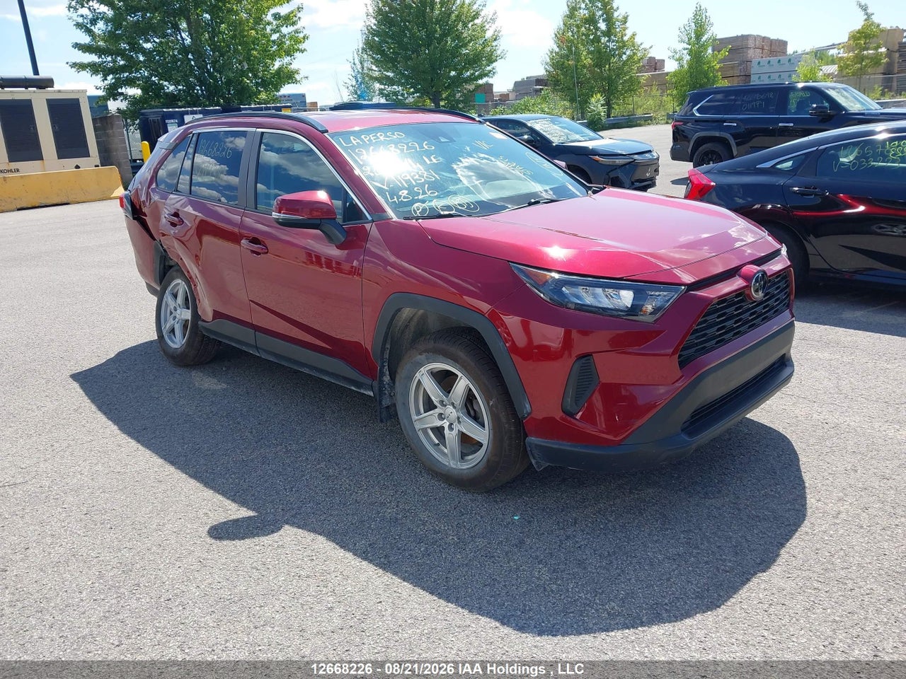 2T3B1RFV8LC119381 · 2020 TOYOTA RAV4 LE
