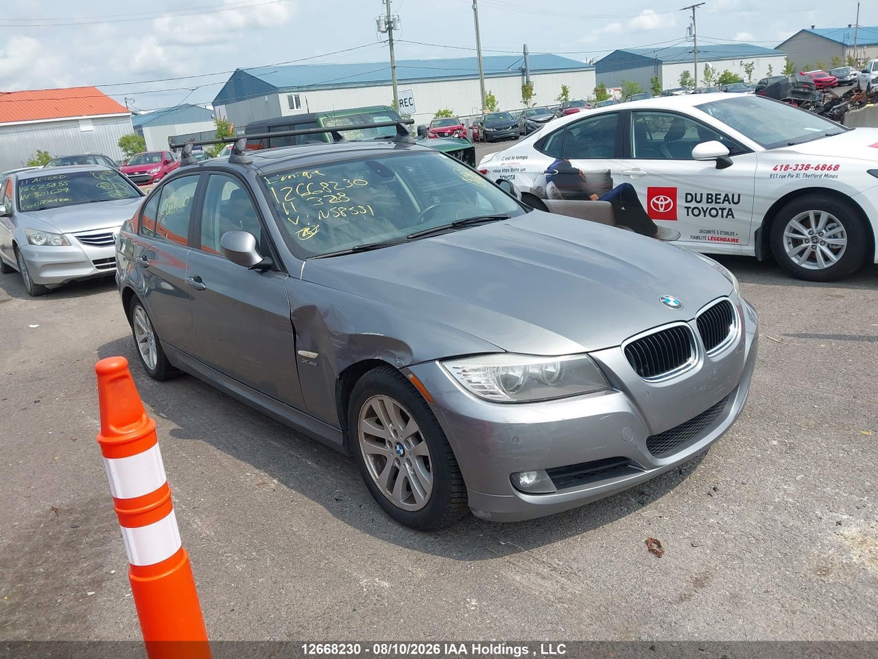 WBAPK7G50BNN58551 · 2011 BMW 3 SERIES