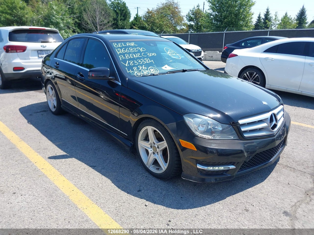 WDDGF8AB1DA833324 · 2013 MERCEDES BENZ C300