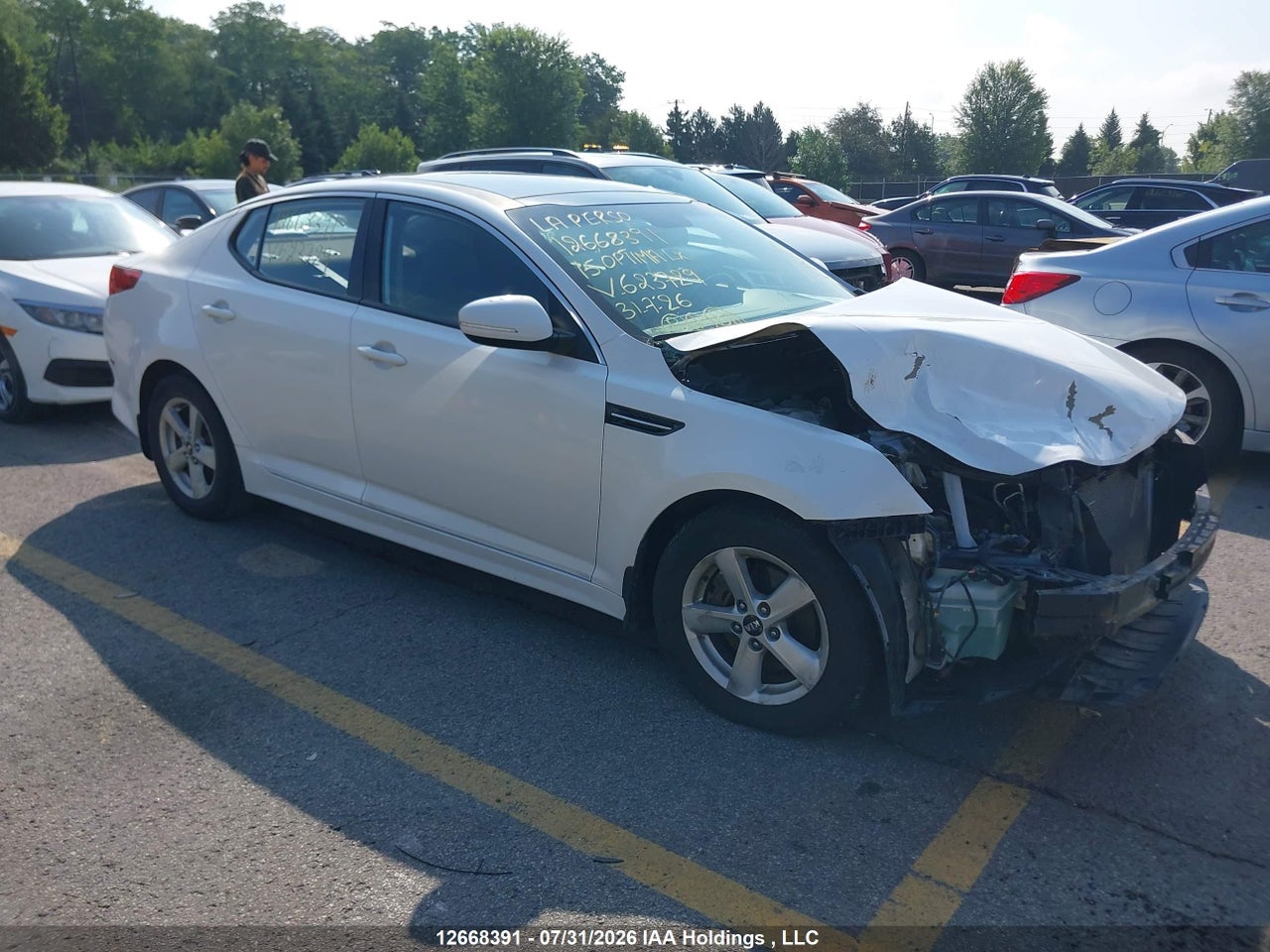 KNAGM4A70F5623729 · 2015 KIA OPTIMA LX