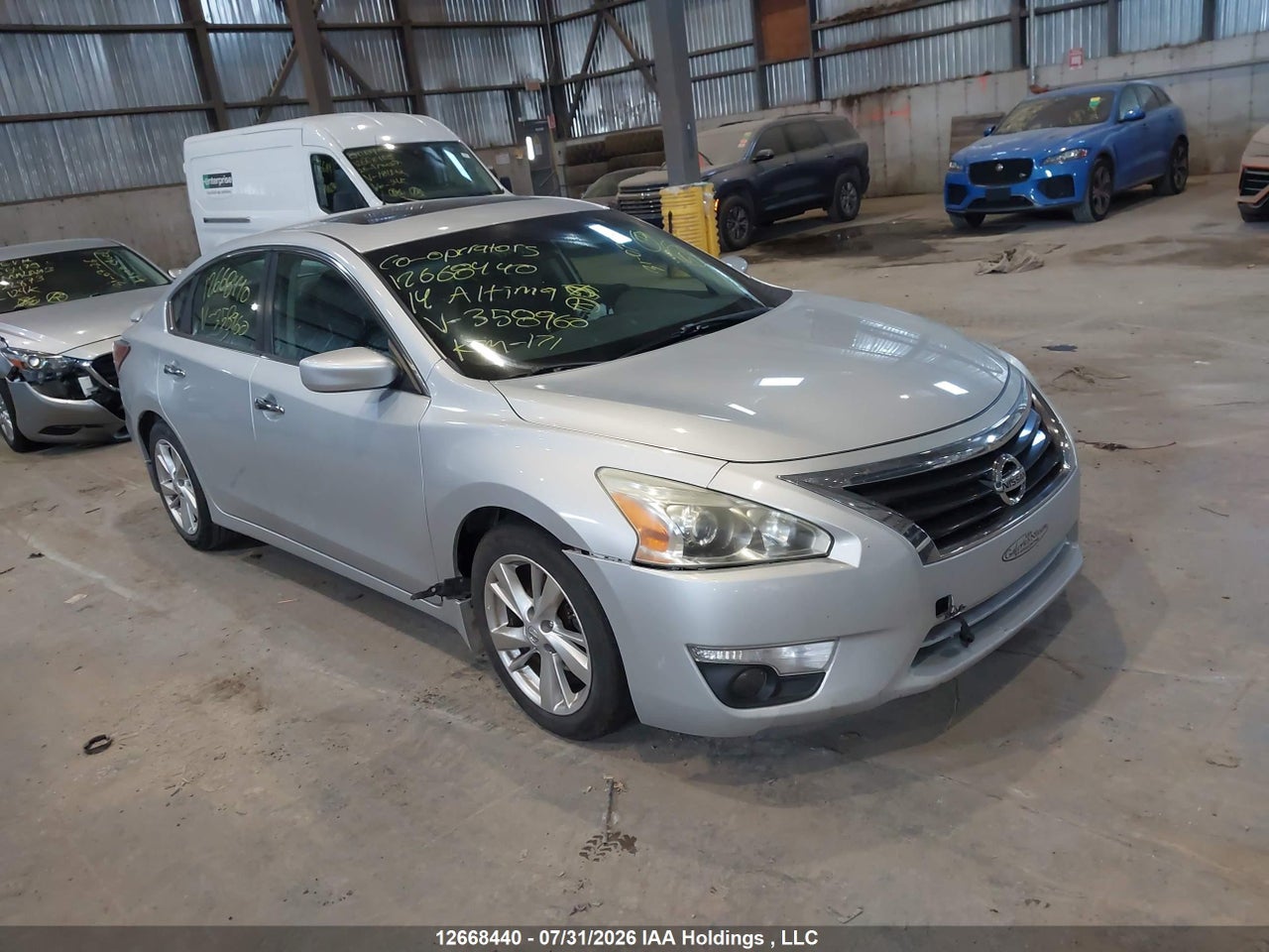 1N4AL3APXEN358960 · 2014 NISSAN ALTIMA 2.5/2.5 S/2.5 SL/2.5 SV
