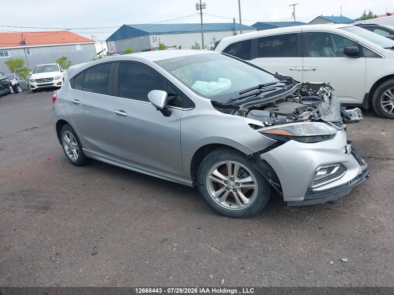 3G1BE6SM4JS650594 · 2018 CHEVROLET CRUZE LT AUTO
