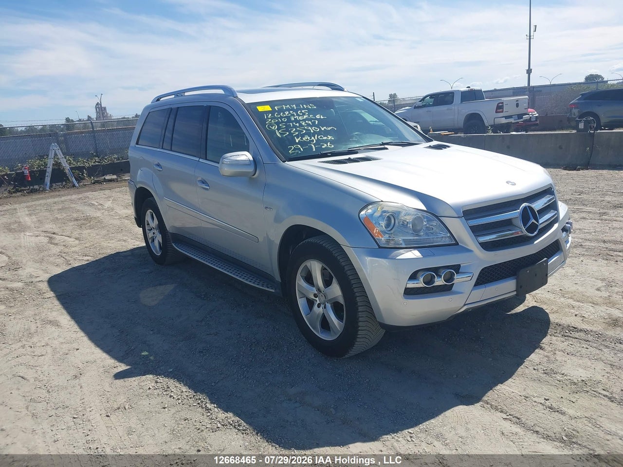 4JGBF2FE7AA574897 · 2010 MERCEDES BENZ GL 350 BLUETEC 4MATIC