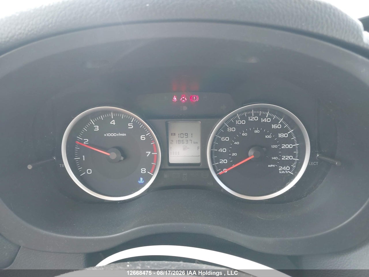 JF2SJCBC5GG416269 · 2016 SUBARU FORESTER 2.5I · 7/19