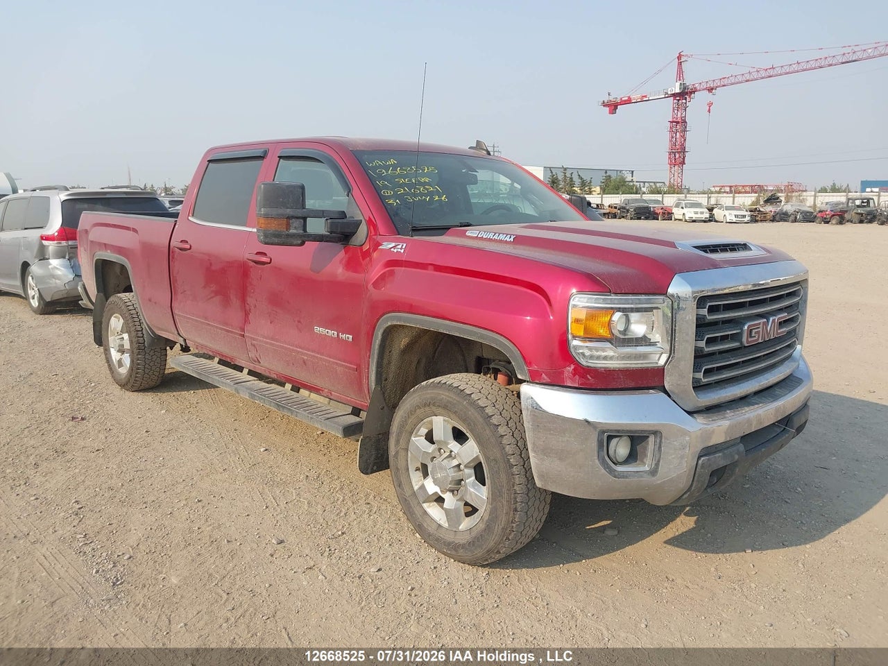 1GT12PEY6KF210821 · 2019 GMC SIERRA 2500HD SLE