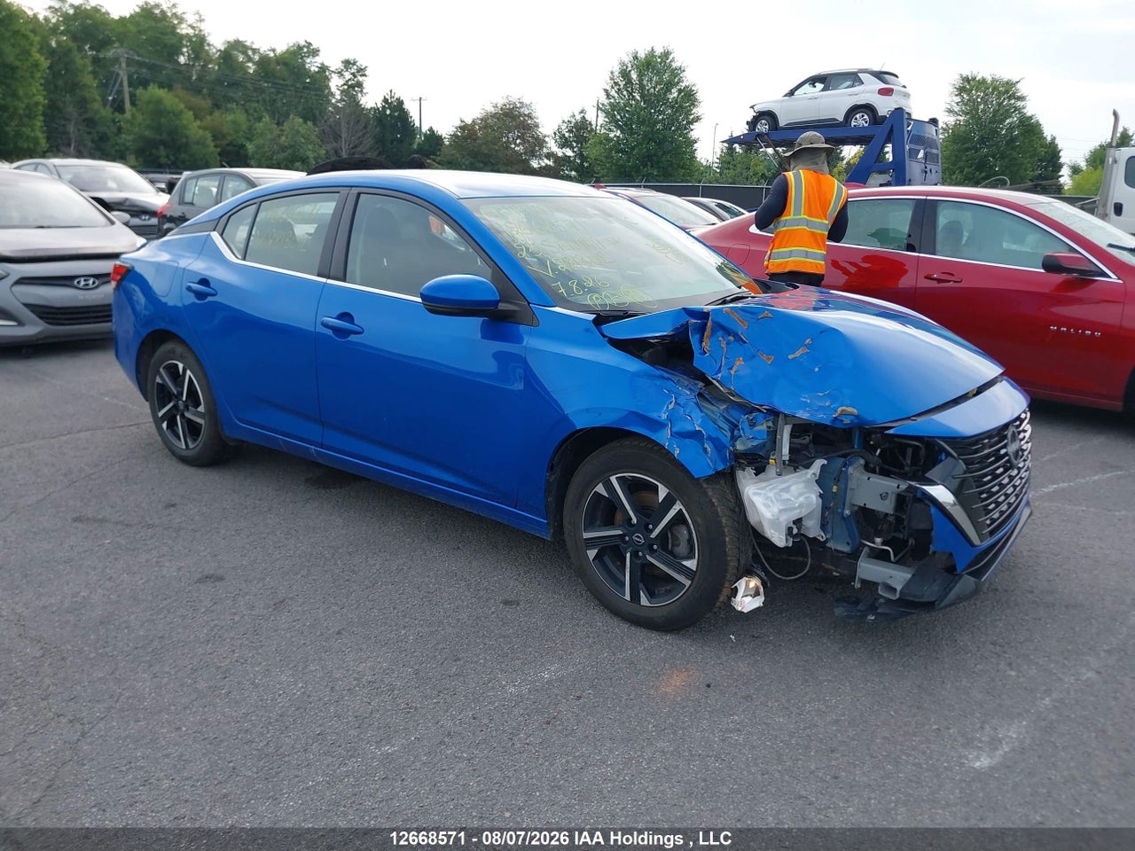 3N1AB8CV4SY281302 · 2025 NISSAN SENTRA SV