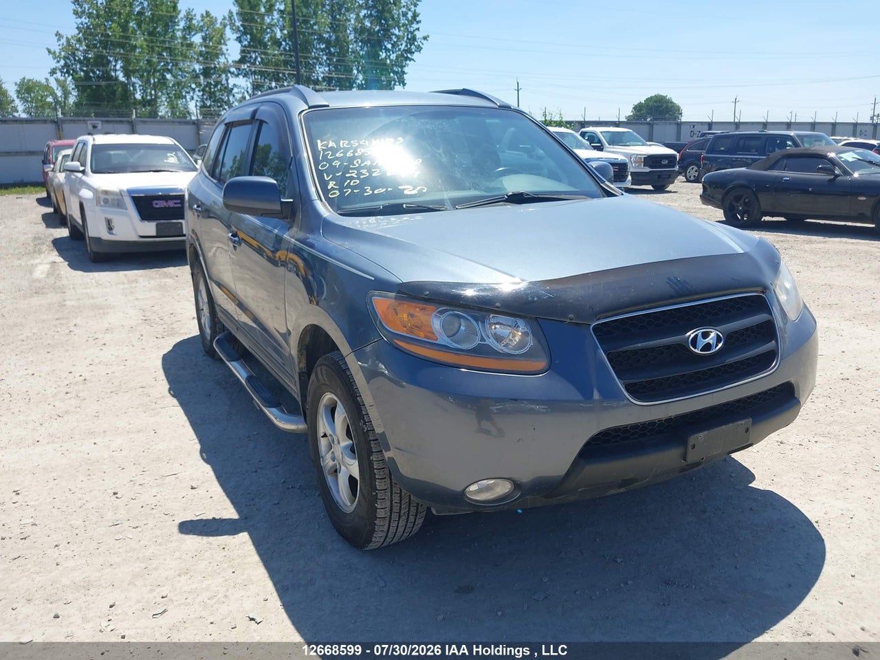 5NMSG13E89H232294 · 2009 HYUNDAI SANTA FE GLS