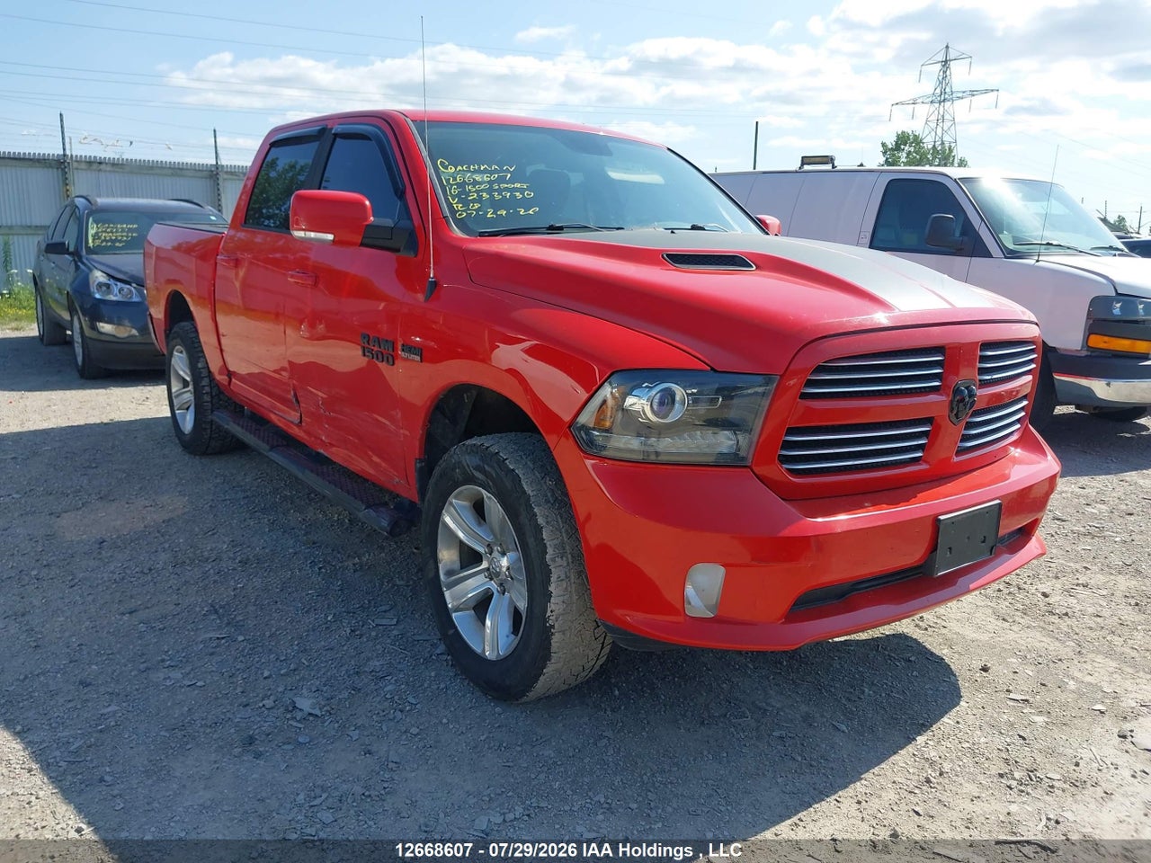 1C6RR7MT2GS233930 · 2016 RAM 1500 SPORT