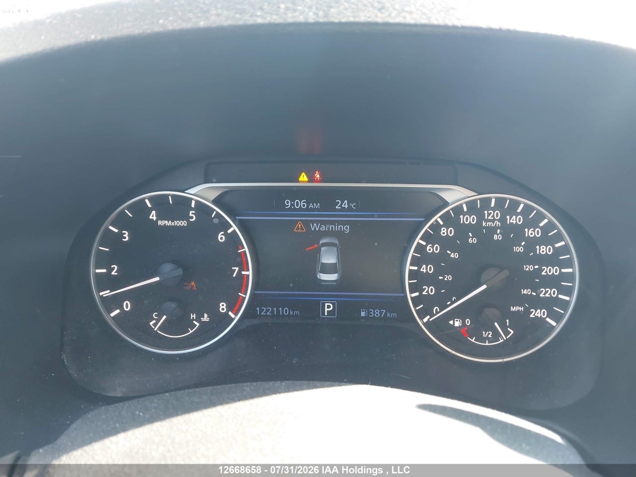 1N4BL4DW7KN307182 · 2019 NISSAN ALTIMA · 7/19