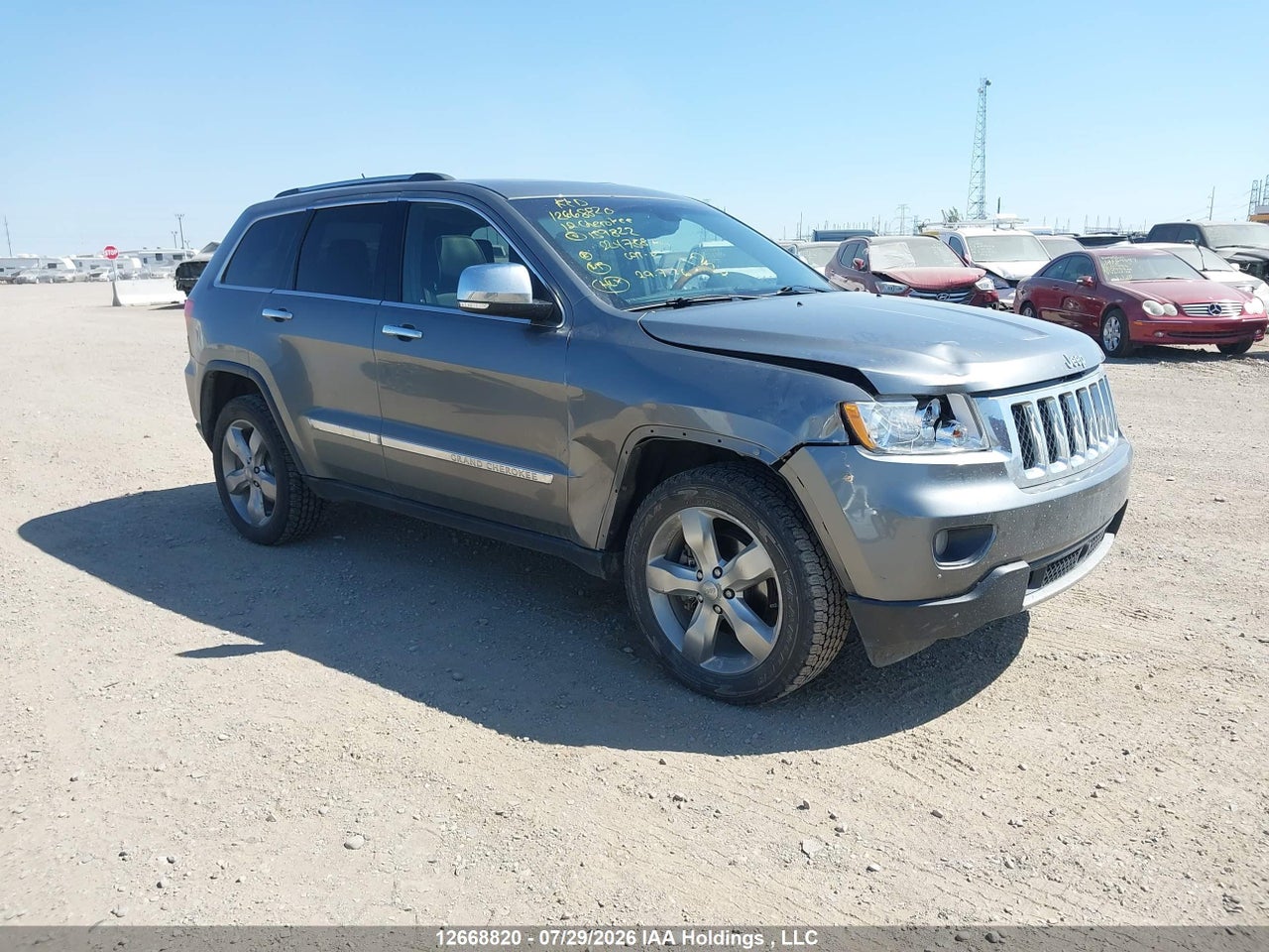 1C4RJFCG8CC159822 · 2012 JEEP GRAND CHEROKEE OVERLAND