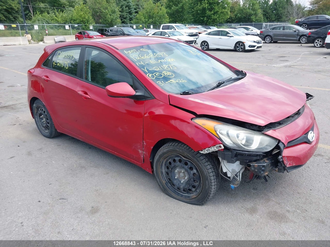 KMHD25LH1EU211875 · 2014 HYUNDAI ELANTRA GT
