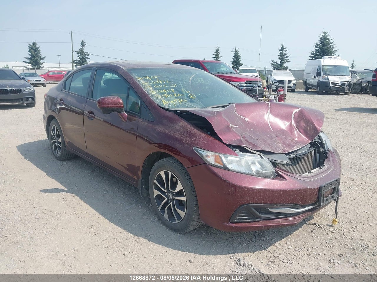 2HGFB2F58FH024118 · 2015 HONDA CIVIC LX