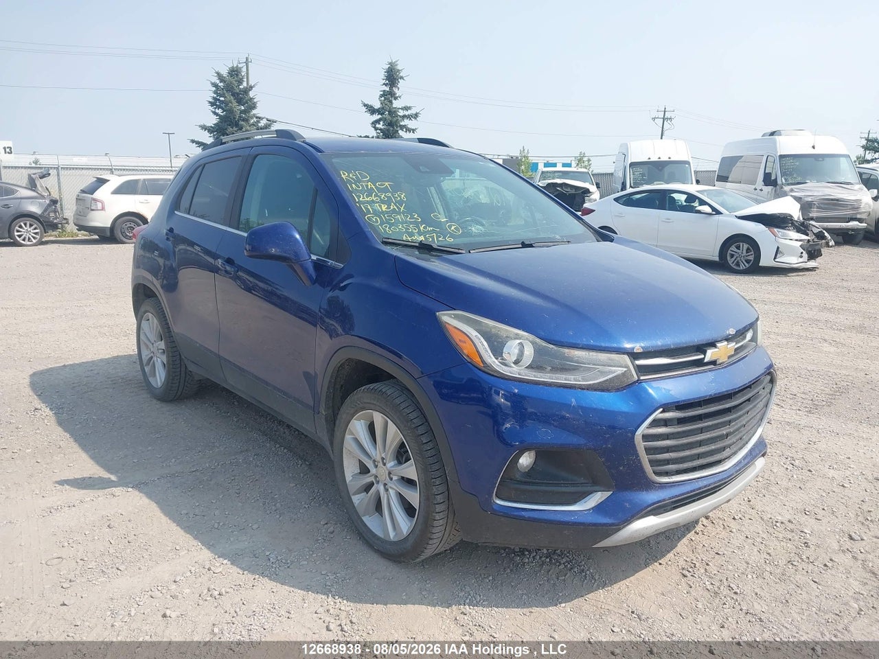 3GNCJRSB4HL159123 · 2017 CHEVROLET TRAX PREMIER