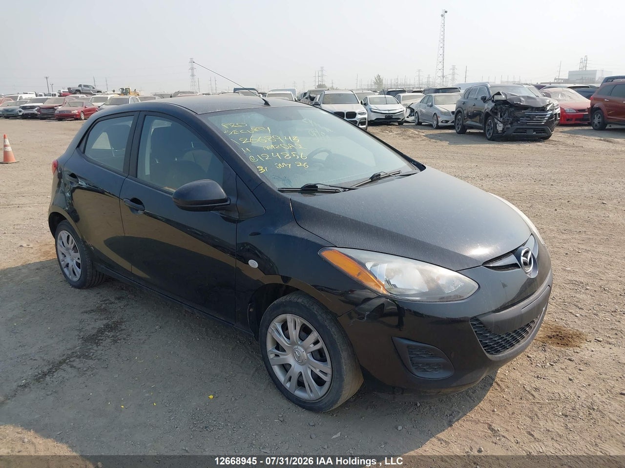 JM1DE1HY0B0124856 · 2011 MAZDA MAZDA2 GS/GX