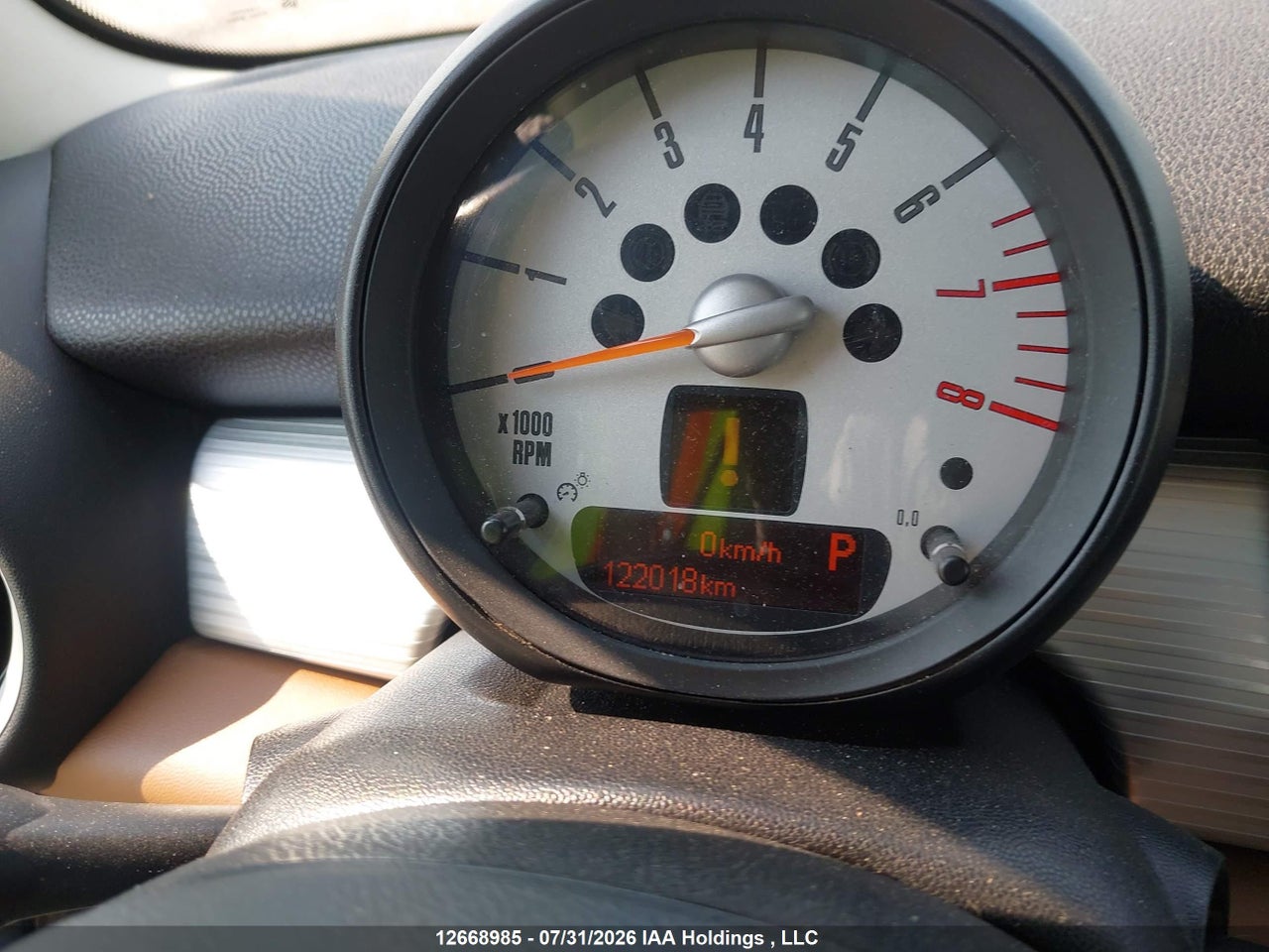WMWSV3C52BTY10313 · 2011 MINI COOPER S · 7/19