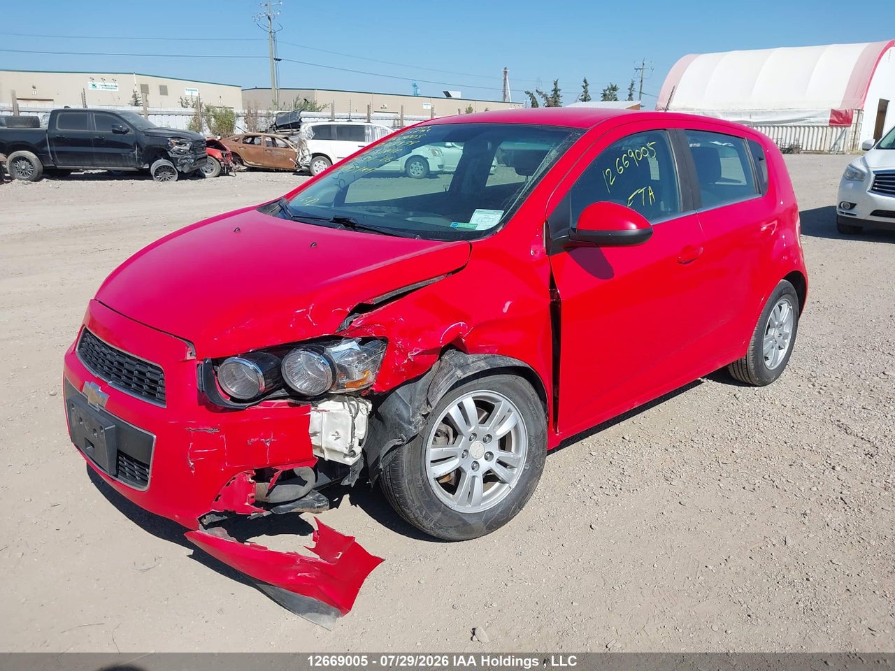 1G1JC6SB0G4166494 · 2016 CHEVROLET SONIC LT · 2/22
