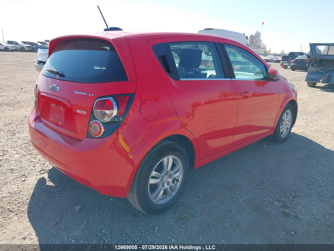 1G1JC6SB0G4166494 · 2016 CHEVROLET SONIC LT · 4/22