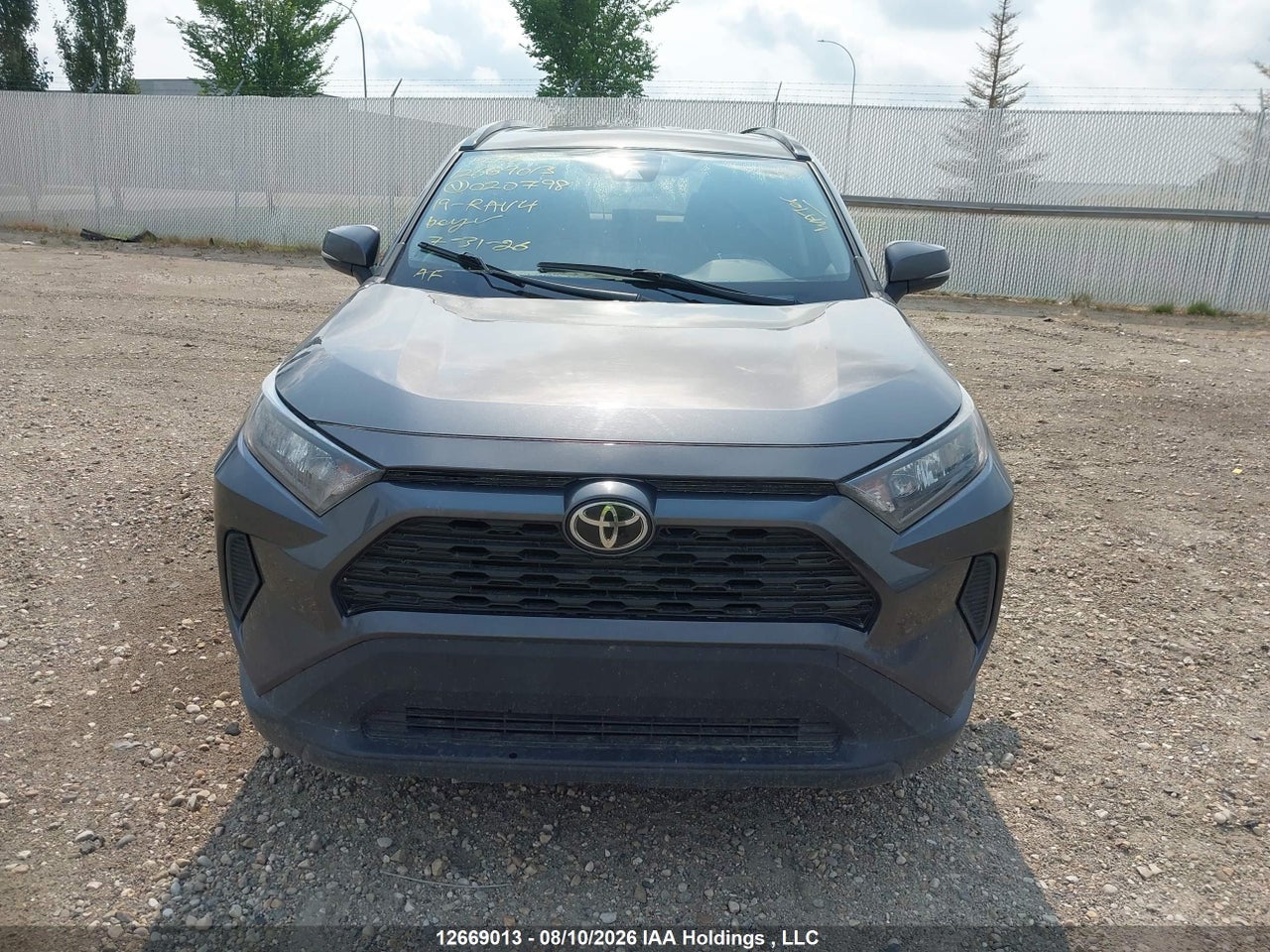 2T3B1RFV8KC020798 · 2019 TOYOTA RAV4 LE · 12/24