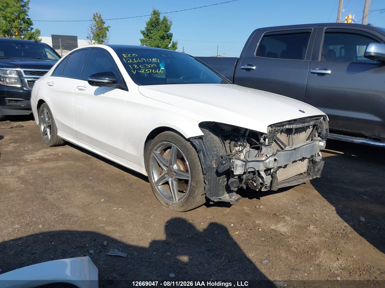 55SWF4KB9JU237666 · 2018 MERCEDES BENZ C 300 4MATIC