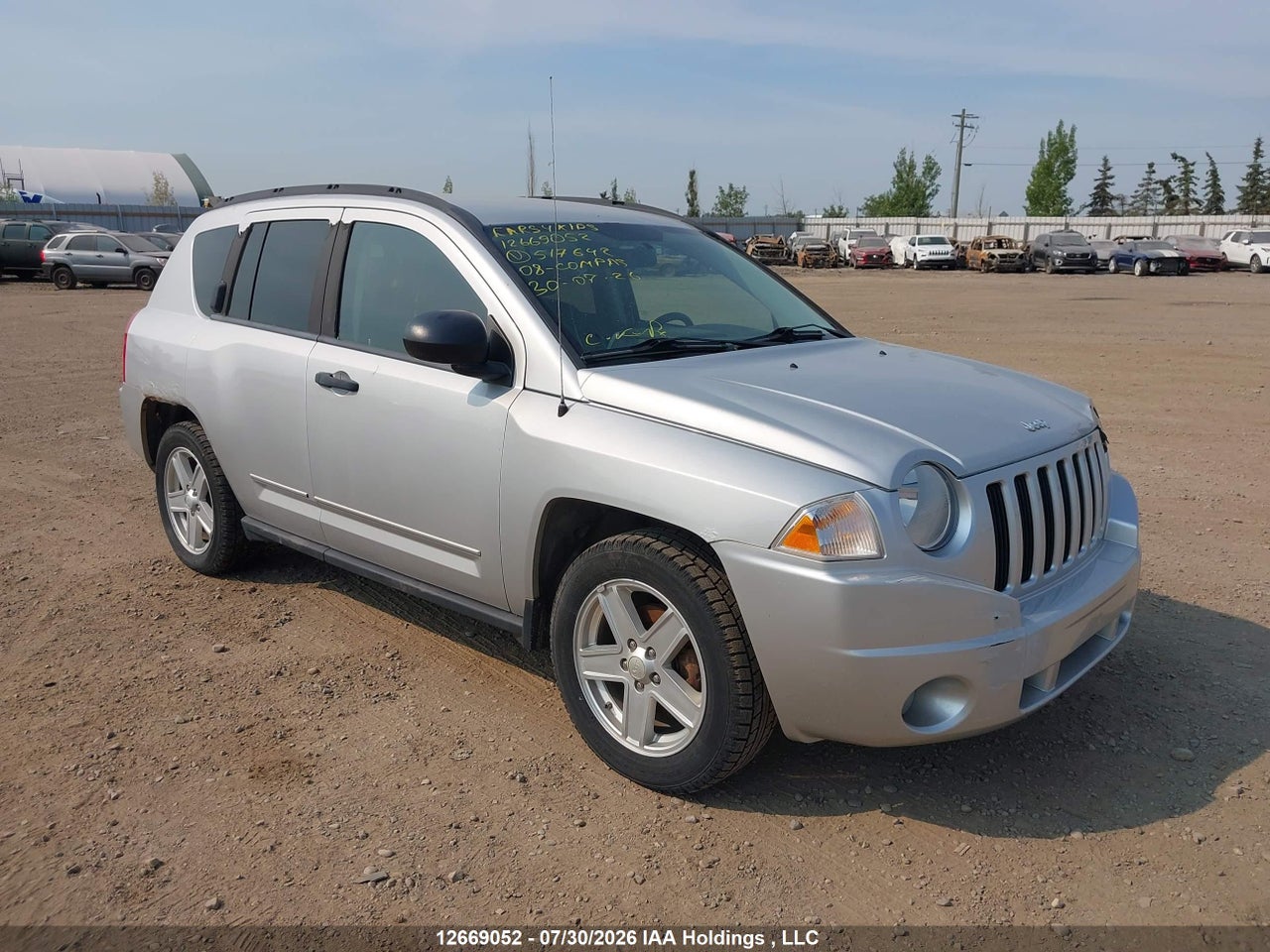 1J8FT47W48D517642 · 2008 JEEP COMPASS SPORT/NORTH