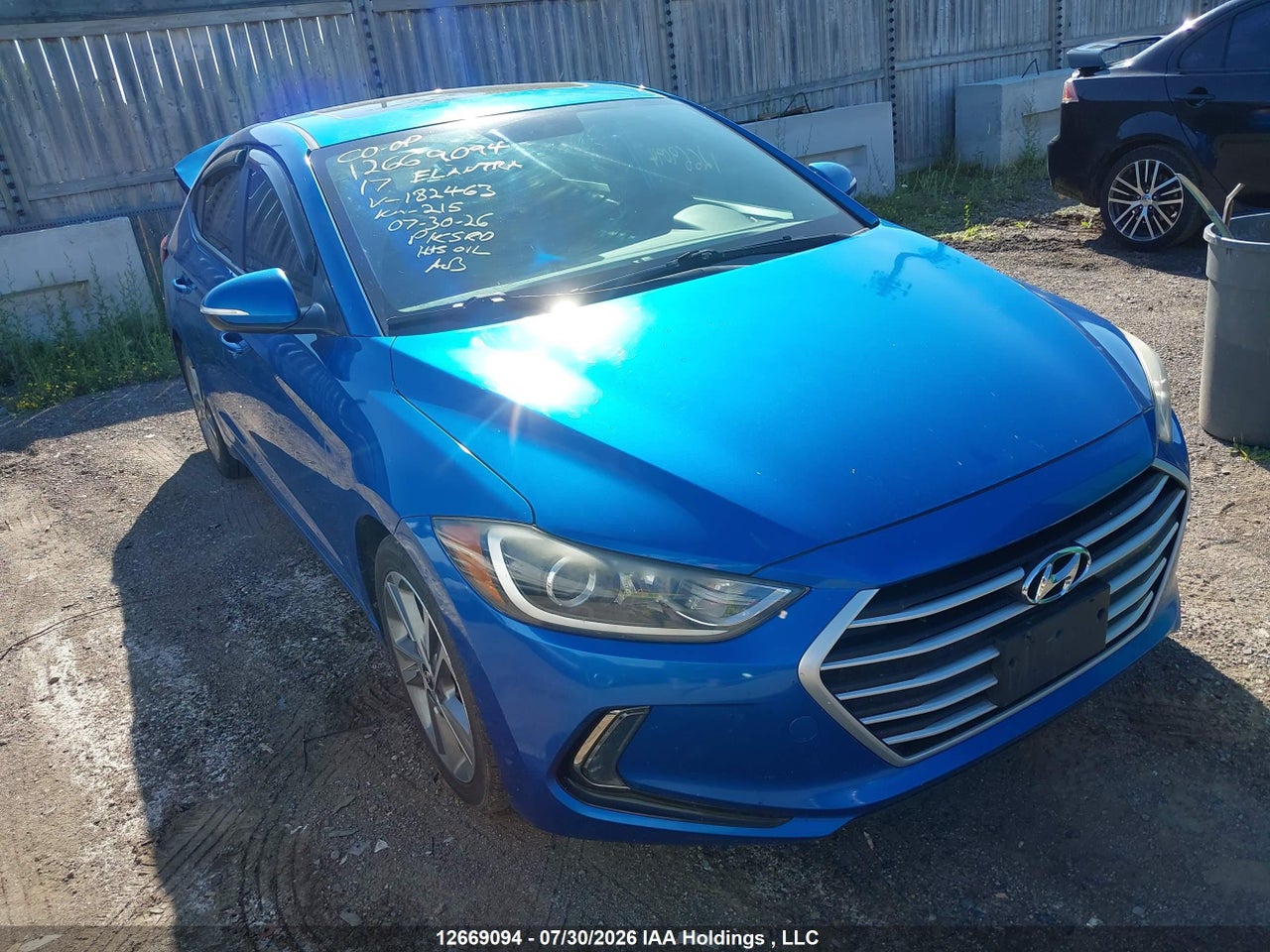 KMHD84LF2HU182463 · 2017 HYUNDAI ELANTRA GLS