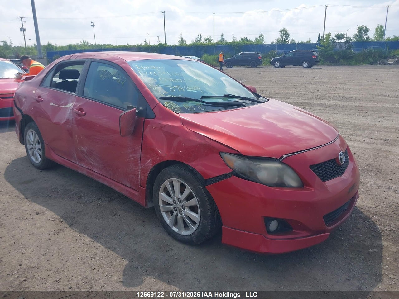 2T1BU4EE8AC358429 · 2010 TOYOTA COROLLA S